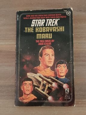 🖖 Vintage Star Trek: The Kobayashi Maru Novel #47 (1989) Paperback Book Kirk